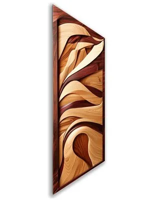 Holzschiebetür Nur Türblatt - Holzkunst Model 1054