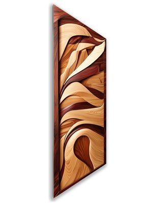 Holzschiebetür Nur Türblatt - Holzkunst  Model 1054