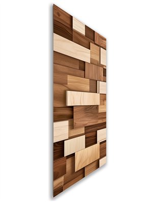 Holzschiebetür Nur Türblatt - Holzkunst  Model 1071