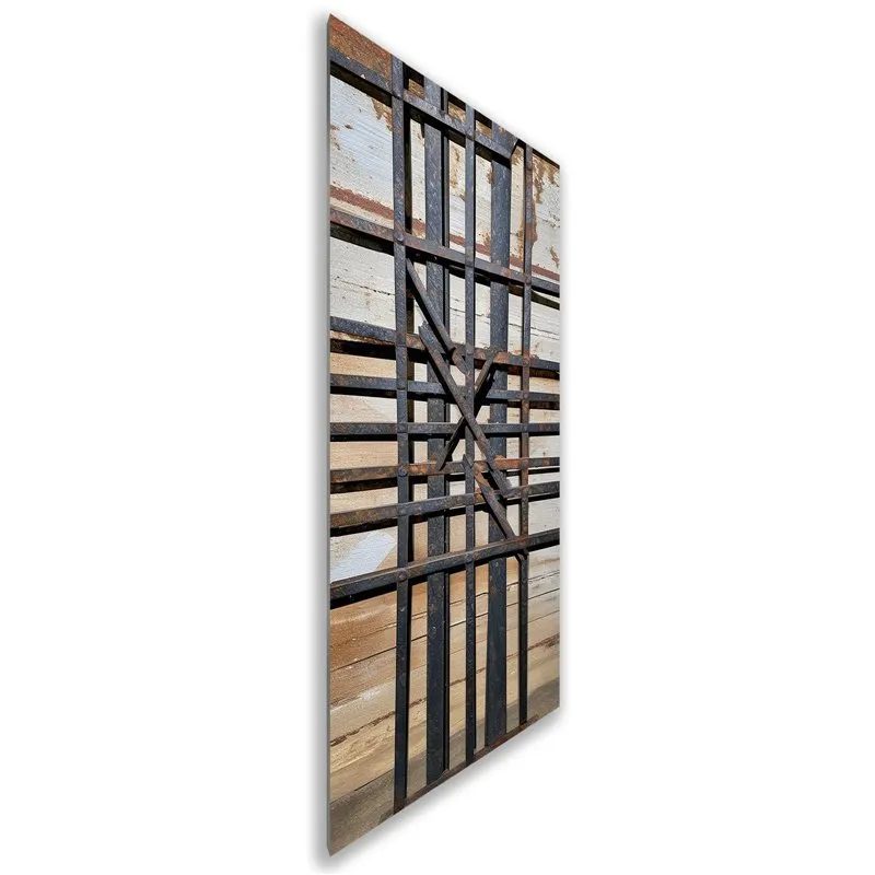 Holzschiebetür Nur Türblatt - Industrie Model 1018