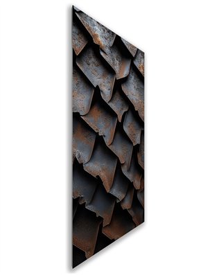 Holzschiebetür Nur Türblatt - Industrie  Model 1043