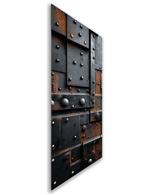 Holzschiebetür Nur Türblatt - Industrie  Model 1047