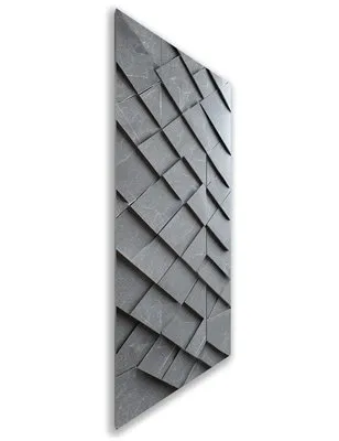 Holzschiebetür Nur Türblatt - Beton und Stein Model 1006