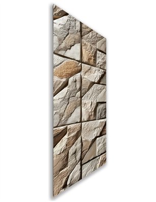 Holzschiebetür Nur Türblatt - Beton und Stein  Model 1008