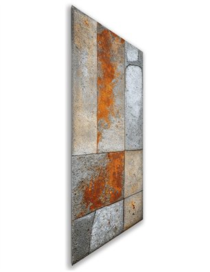 Holzschiebetür Nur Türblatt - Beton und Stein  Model 1044