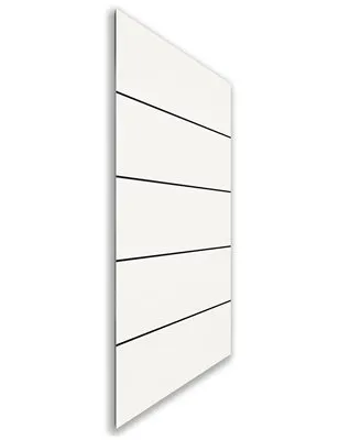 Holzschiebetür Nur Türblatt - Design-Linien Model 1001