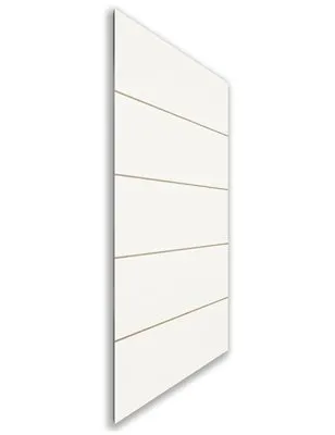 Holzschiebetür Nur Türblatt - Design-Linien Model 1002