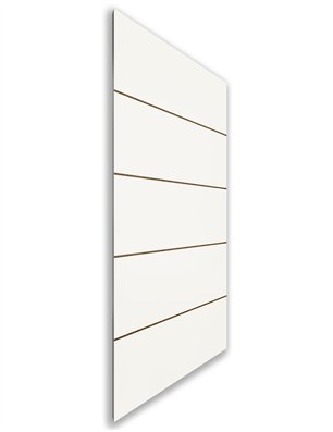 Holzschiebetür Nur Türblatt - Design-Linien  Model 1003