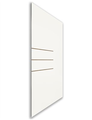 Holzschiebetür Nur Türblatt - Design-Linien  Model 1011