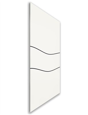 Holzschiebetür Nur Türblatt - Design-Linien  Model 1057