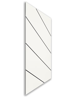 Holzschiebetür Nur Türblatt - Design-Linien  Model 1073