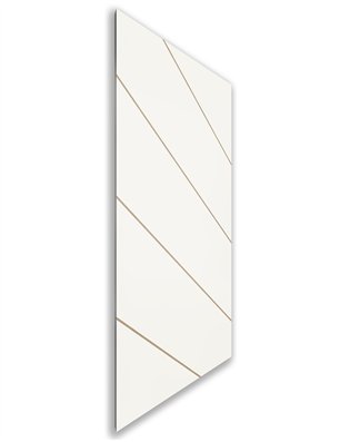 Holzschiebetür Nur Türblatt - Design-Linien  Model 1074