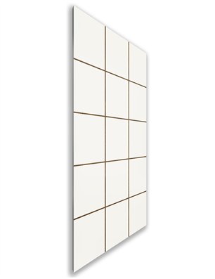 Holzschiebetür Nur Türblatt - Design-Linien  Model 1079