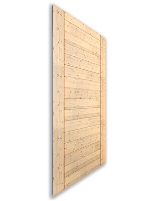 Holzschiebetür Nur Türblatt - Country  Model 1001