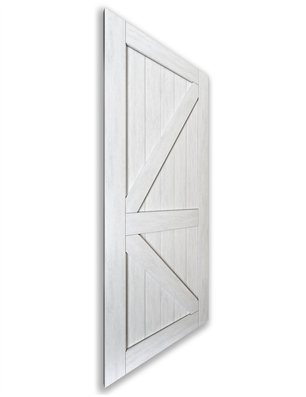 Holzschiebetür Nur Türblatt - Country  Model 1010