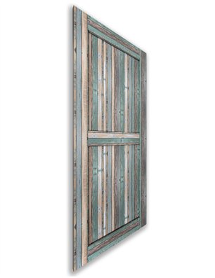 Holzschiebetür Nur Türblatt - Country  Model 1014