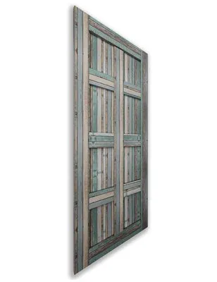 Holzschiebetür Nur Türblatt - Country Model 1018