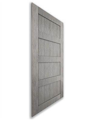 Holzschiebetür Nur Türblatt - Country  Model 1021