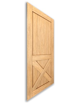 Holzschiebetür Nur Türblatt - Country  Model 1029