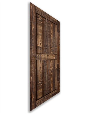 Holzschiebetür Nur Türblatt - Country  Model 1032