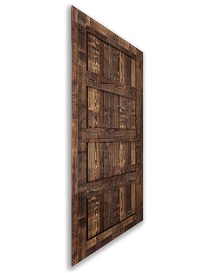 Holzschiebetür Nur Türblatt - Country  Model 1033