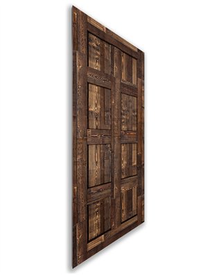 Holzschiebetür Nur Türblatt - Country  Model 1036