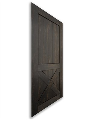 Holzschiebetür Nur Türblatt - Country  Model 1041