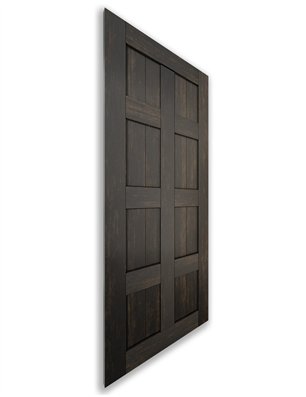 Holzschiebetür Nur Türblatt - Country  Model 1042