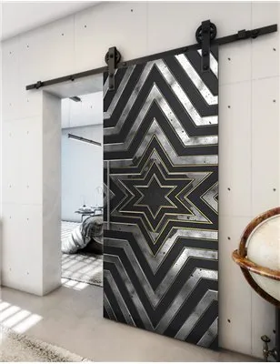 Holzschiebetür Barn-Line - Holz-Mix Model 2045