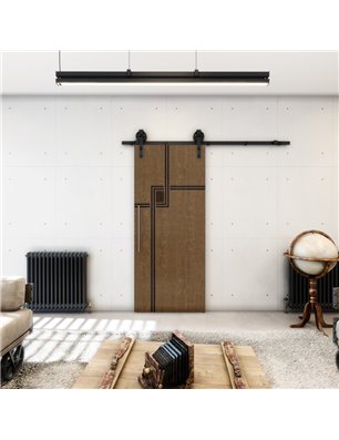 Holzschiebetür Barn-Line - Holz-Mix  Model 2059