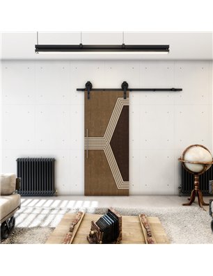 Holzschiebetür Barn-Line - Holz-Mix  Model 2079
