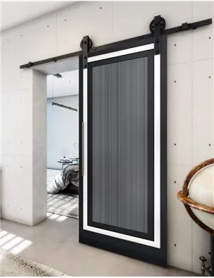 Holzschiebetür Barn-Line - Hell - Dunkel-Mix Model 2041