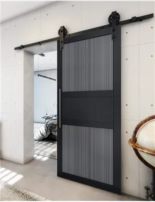 Holzschiebetür Barn-Line - Hell - Dunkel-Mix Model 2042