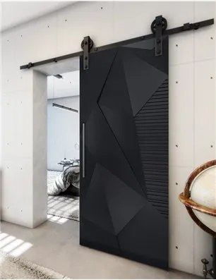 Holzschiebetür Barn-Line - Schwarz Model 2033