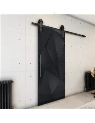Holzschiebetür Barn-Line - Schwarz Model 2033