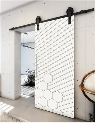 Holzschiebetür Barn-Line - Weiss Model 2016