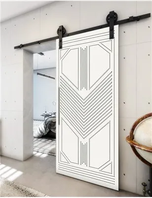 Holzschiebetür Barn-Line - Weiss Model 2048