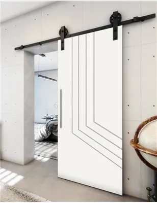 Holzschiebetür Barn-Line - Weiss Model 2073