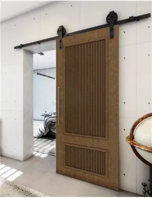 Holzschiebetür Barn-Line - Nussbaum Model 2006