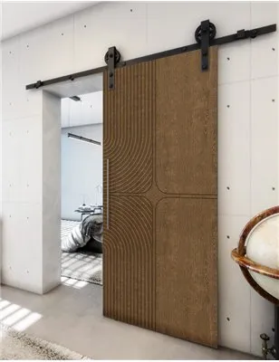 Holzschiebetür Barn-Line - Nussbaum Model 2017