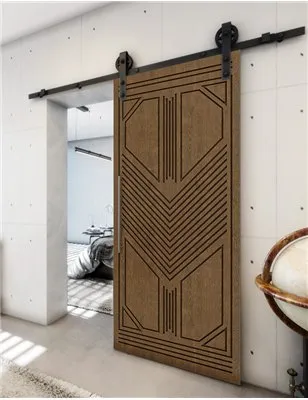 Holzschiebetür Barn-Line - Nussbaum Model 2048