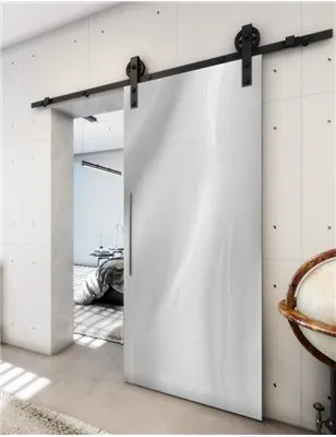 Holzschiebetür Barn-Line - Weiss 3D Model 2009