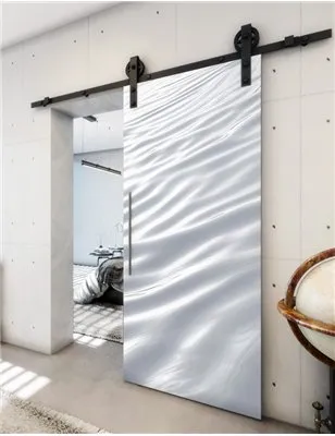 Holzschiebetür Barn-Line - Weiss 3D Model 2017