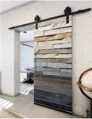 Holzschiebetür Barn-Line - Beton und Stein Model 2017