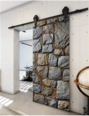 Holzschiebetür Barn-Line - Beton und Stein Model 2031