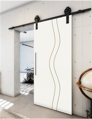 Holzschiebetür Barn-Line - Design-Linien  Model 2066