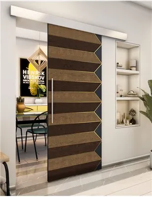 Holzschiebetür Eco-Line - Holz-Mix Model 2007