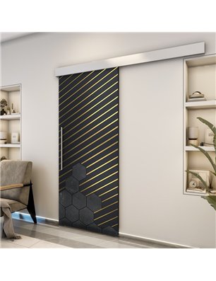Holzschiebetür Eco-Line - Holz-Mix  Model 2016