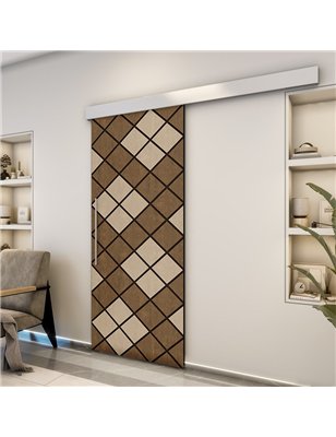 Holzschiebetür Eco-Line - Holz-Mix  Model 2025