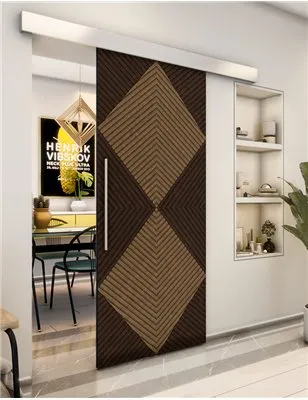 Holzschiebetür Eco-Line - Holz-Mix Model 2054